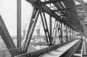 The coal conveyer belt at Battersea Power Station