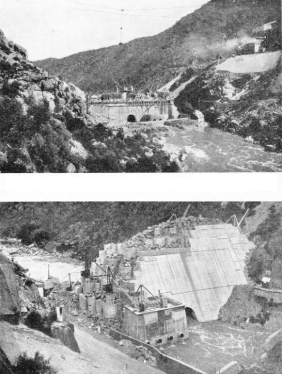 Building the Burrinjuck Dam