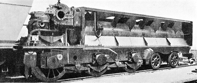 THE CONDENSER VEHICLE of the Beyer Peacock turbine engine
