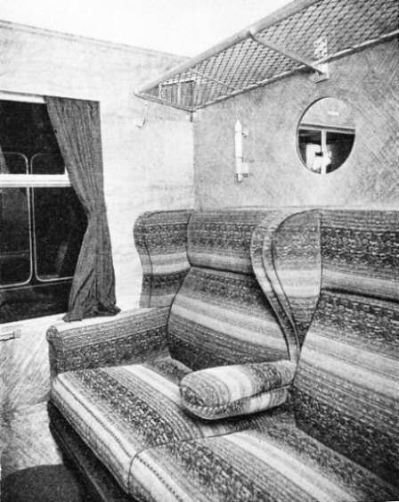 the first-class accommodation of “The Coronation Scot”