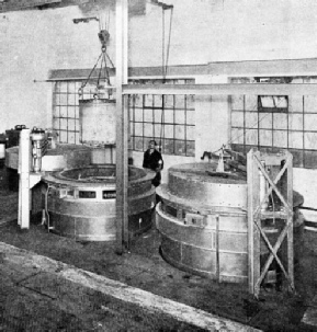 FORCED AIR CIRCULATION FURNACES for the annealing of brass articles