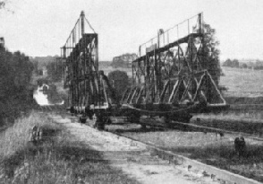 AN EMPTY WAGON on the Overland Canal
