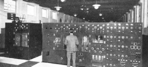 FOR THE CANADIAN SERVICE a 60-kilowatts short-wave transmitter is used