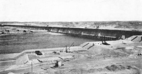 The Aswan Dam was built in 1899-1902