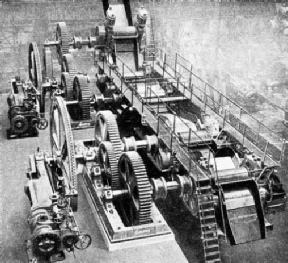 SUGAR MILLS AND GEARING driven by two engines