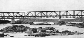 KETTLE RAPIDS BRIDGE on the Hudson Bay Railway