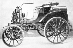 PANHARD AND LEVASSOR CAR OF 1894, built to the design of the German inventor Gottlieb Daimler