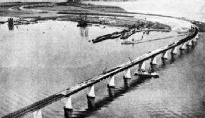 DECK CANTILEVER SPANS of the Storstrom Bridge