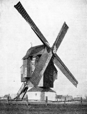 POST MILL NEAR CALAIS