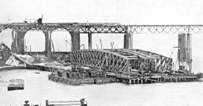 GIRDERS FOR THE CENTRAL SPANS of the new Tay bridge