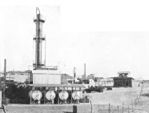 REFINING PLANT at the oilfields at Kirkuk