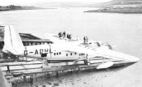 READY FOR LAUNCHING AT ROCHESTER. The Canopus, on her initial tests