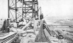 RAISING THE HEIGHT of the Aswan Dam