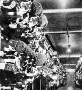 THE CONTROL ROOM in the New Homestead Mill of the Carnegie-Illinois Steel Corporation