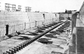 THE NEW DRY DOCK AT TILBURY
