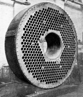 CALANDRIA, OR NEST OF TUBES, used in the manufacture of sugar