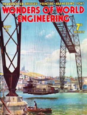 the Transporter Bridge over the Old Harbour of Marseilles