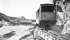 APPROACHING THE TERMINUS of the Pilatus line, which is at Pilatus-Kulm