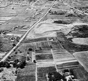 OUTSTANDING DETAILS appear almost in relief in a photograph taken from the air