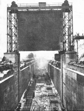 A SLUICE-GATE on the Chippawa-Queenston Canal