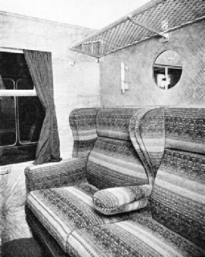 the first-class accommodation of “The Coronation Scot”