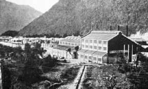 THE GREAT POWER HOUSE at the Otira end of the tunnel