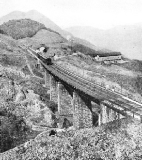 ON THE NEW SIERRA INCLINE. Viaduct No. 13