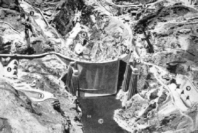 MAIN FEATURES OF THE BOULDER DAM