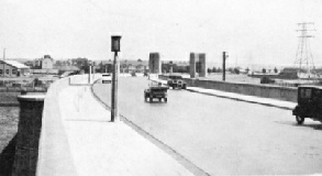 ON THE LEA BRIDGE VIADUCT of the North Circular road