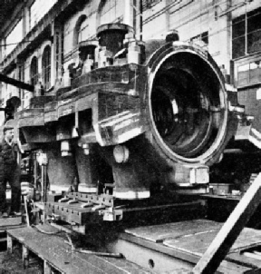 MACHINING a cast-steel casing for a steam turbine 