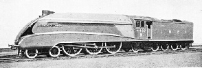 “DOMINION OF CANADA”, one of five LNER A4 Pacifics entrusted with the haulage of the “Coronation”