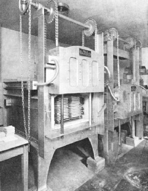 RESISTANCE FURNACES consist generally of a heating chamber made of firebrick