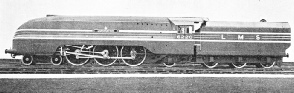 “CORONATION,” the first of five LMS streamlined Pacifics