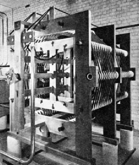 IN THE AERIAL-TRANSFORMER HOUSE below the long-wave aerial