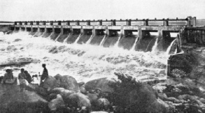 NIZAMSAGAR DAM, built over the River Manjra, is part of a huge irrigation scheme