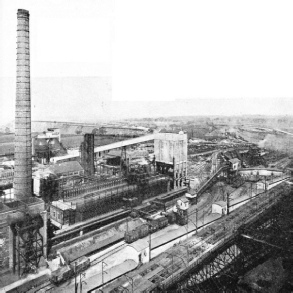 THE BECKER 47-OVENS BATTERY and by-product recovery plant in the Normanby Park Works at Scunthorpe