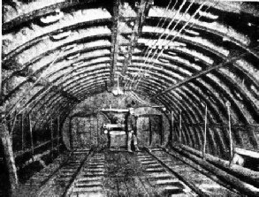 TWIN AIR-LOCK in the Hudson River tunnel
