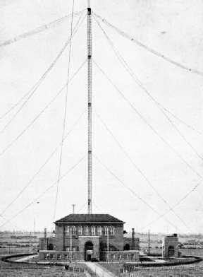 MAIN BUILDING AT RUGBY RADIO, the station which handles most of the long-distance radiotelephony calls