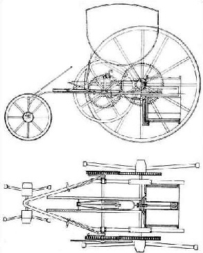 DRAWINGS OF TREVITHICK’S STEAM COACH furnished with his patent specification in 1802
