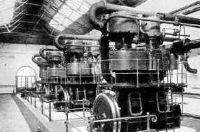 TWO-CRANK STEAM-DRIVEN AIR COMPRESSORS in the Horden Colliery