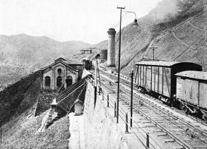 A TYPICAL POWER STATION on the Sao Paulo Railway