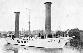 THE FIRST ROTOR SHIP appeared in 1924. She was the Baden-Baden