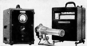 PHOTOELECTRIC MEASUREMENT OF TEMPERATURE is provided by the Instagraph outfit