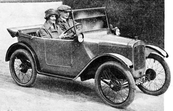 FOUR-CYLINDER AUSTIN SEVEN, introduced in 1922