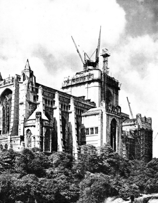 LIVERPOOL CATHEDRAL as seen from the north