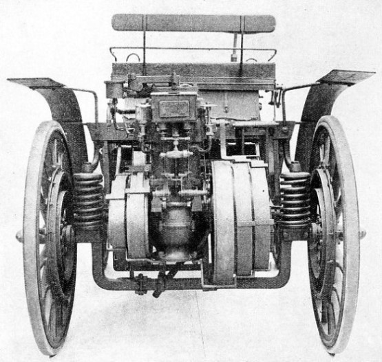 ONE OF THE EARLIEST DAIMLERS made in Germany in 1895