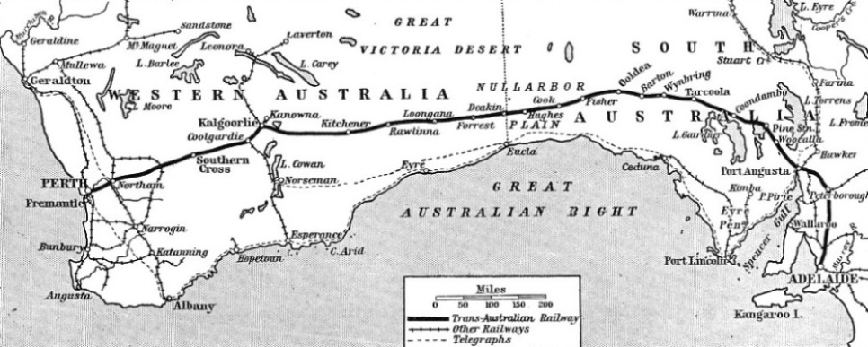THE TRANS-AUSTRALIAN RAILWAY