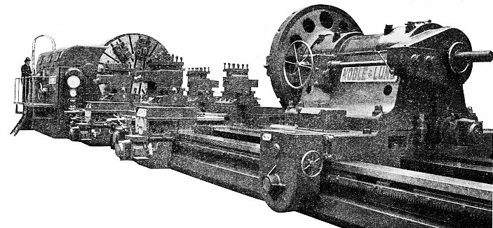 ONE OF THE LARGEST LATHES ever built in Great Britain