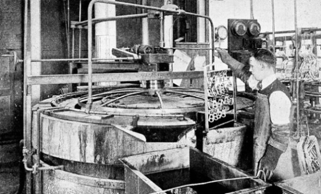 ROTARY PLATING VAT used in plating bicycle parts