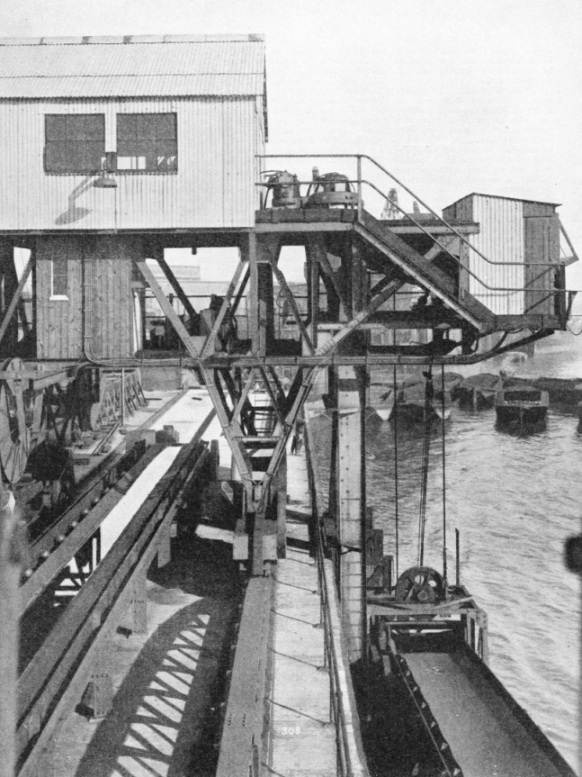 SHIP-LOADING PLANT AT BECKTON